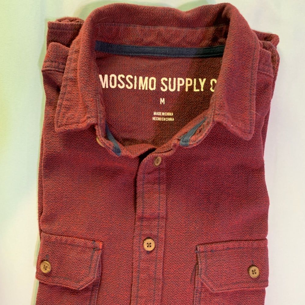 Mossimo Long Sleeve Button Down Shirt